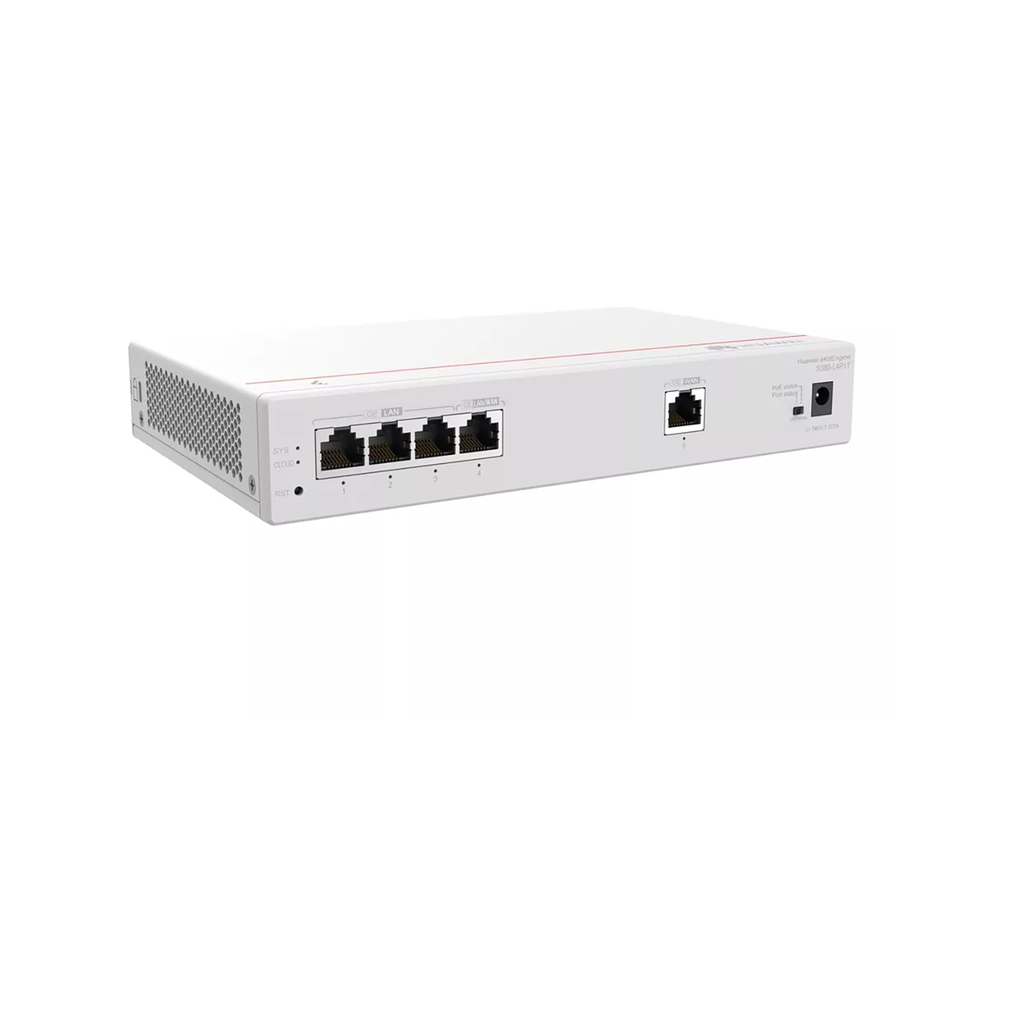 [98012178] Huawei S380 L4P1T 1GE WAN 4GE LAN Switch