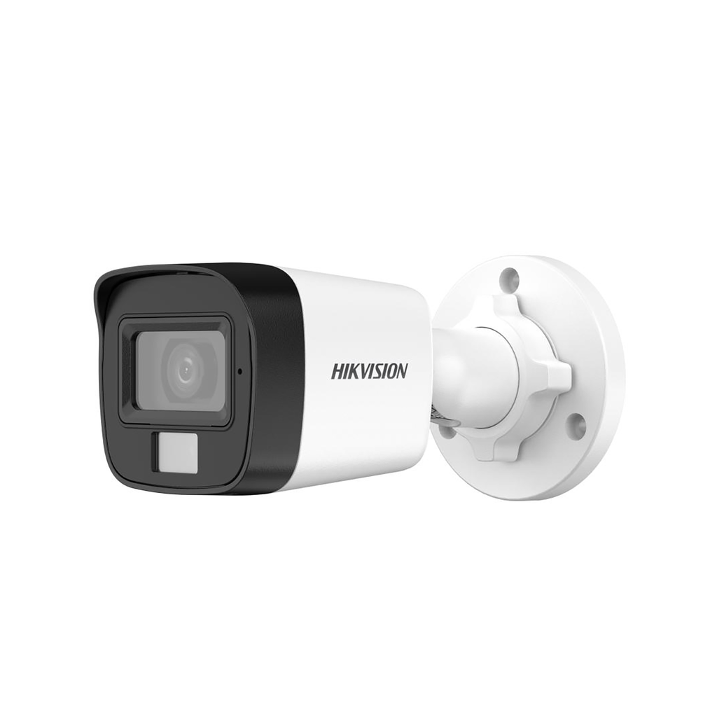[DS-2CE16K0T-LFS-3.6MM] Hikvision 3K 3.6mm Smart Hybrid Light Audio Fixed Mini Bullet Analogue Camera