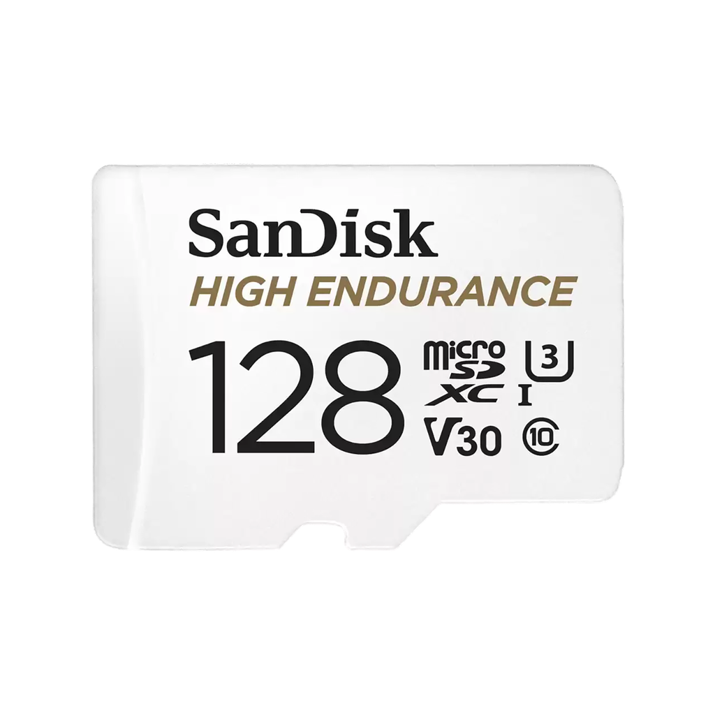 [SDSQQNR-128G-GN6IA] Sandisk High Endurance 128GB Class 3 MicroSDXC Card with Adapter