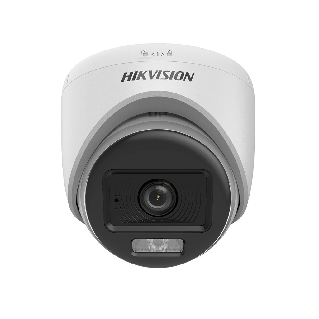 [DS-2CE70DF0T-LPFS-2.8MM] Hikvision 2MP Colorvu Fixed Turret Analogue Camera