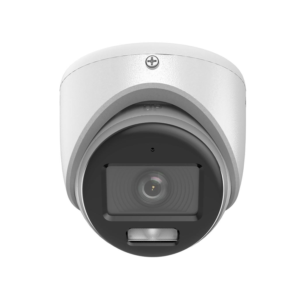 [DS-2CE70DF0T-LMFS-2.8MM] Hikvision 2MP Smart Hybrid Light Colorvu Fixed Turret Analog Camera